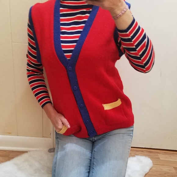 Pendleton Vtg Vest Colorblock Rare - Picture 3 of 8